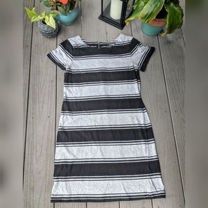Striped T-Shirt Dress